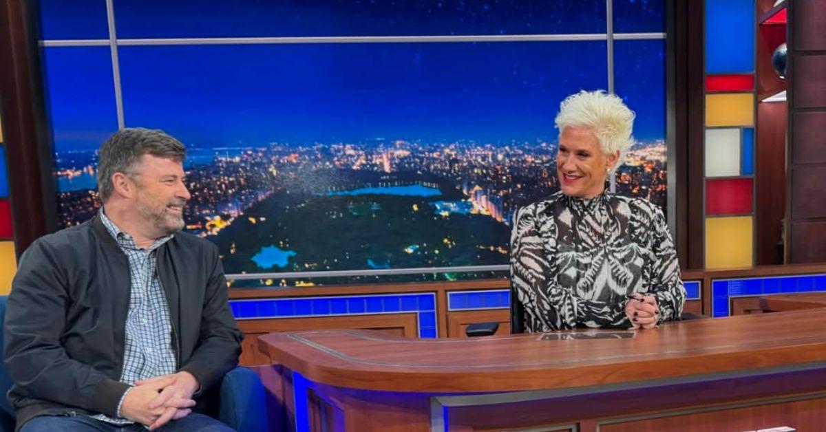 Photo of Stuart Claxton and Anne Burrell