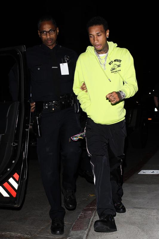 Tyga arrested by LAPD after leaving Avenue Nightclub