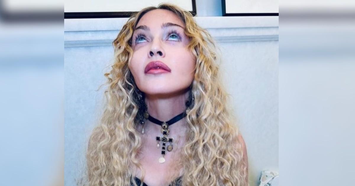 Madonna Shows Off Sultry Outfit Says She Has Nowhere To Go Photos