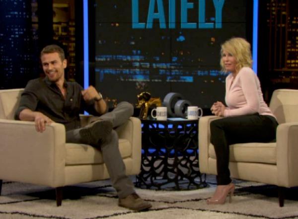 Theo James on Chelsea Lately with Chelsea Handler