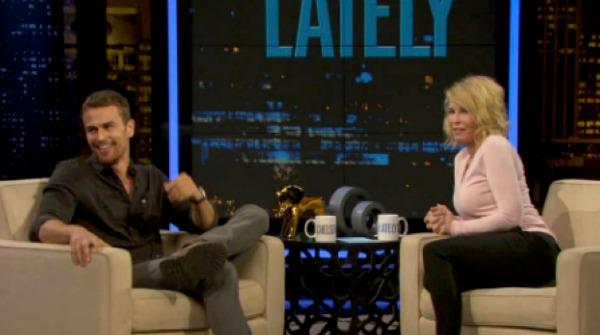 Theo James on Chelsea Lately with Chelsea Handler