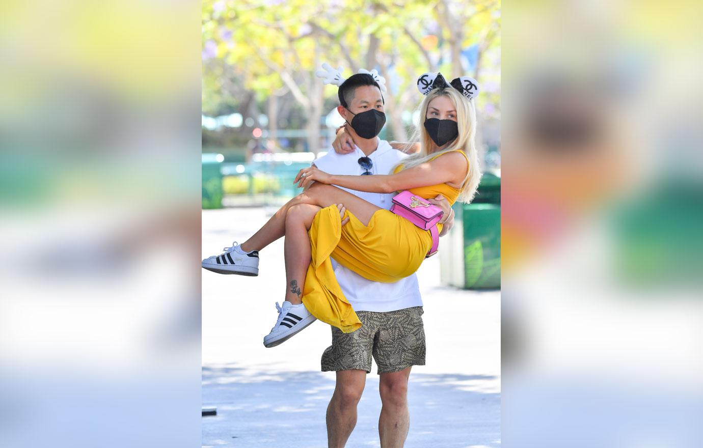 courtney stodden seen wth fiance chris sheng