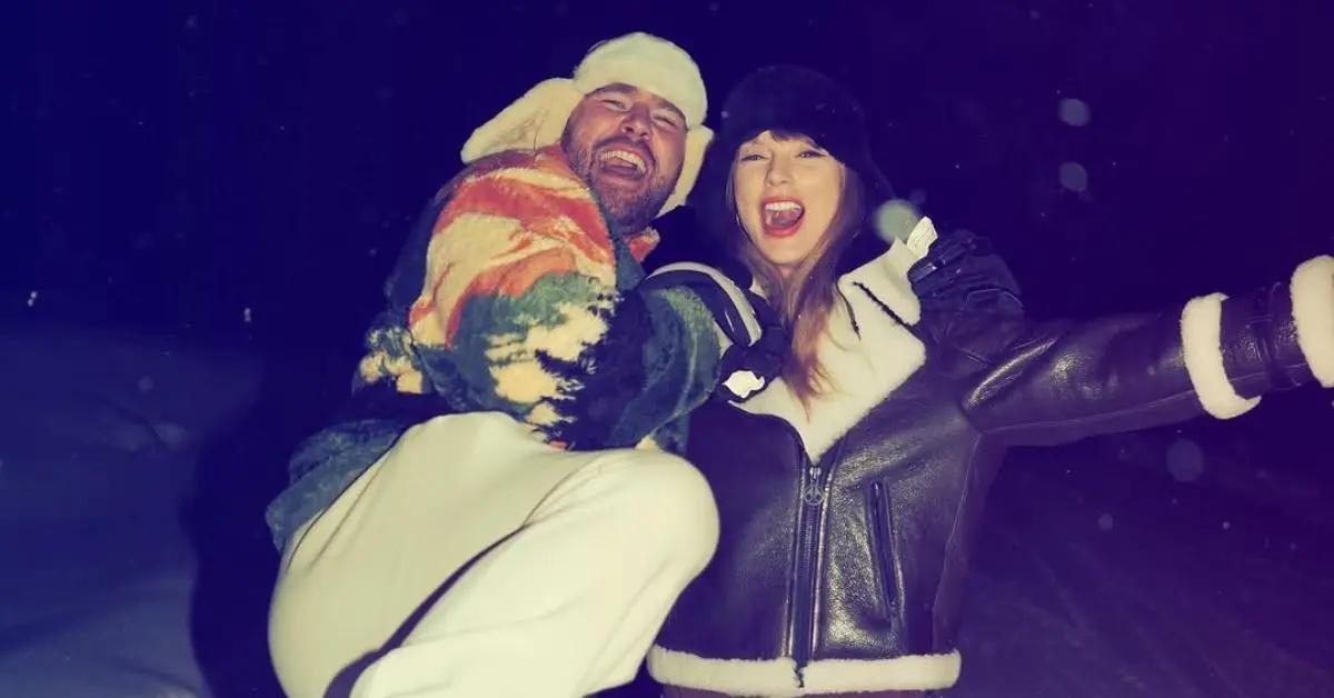 Photo of Kelce got down on knee inside a 'garden oasis' he set up in their backyard.