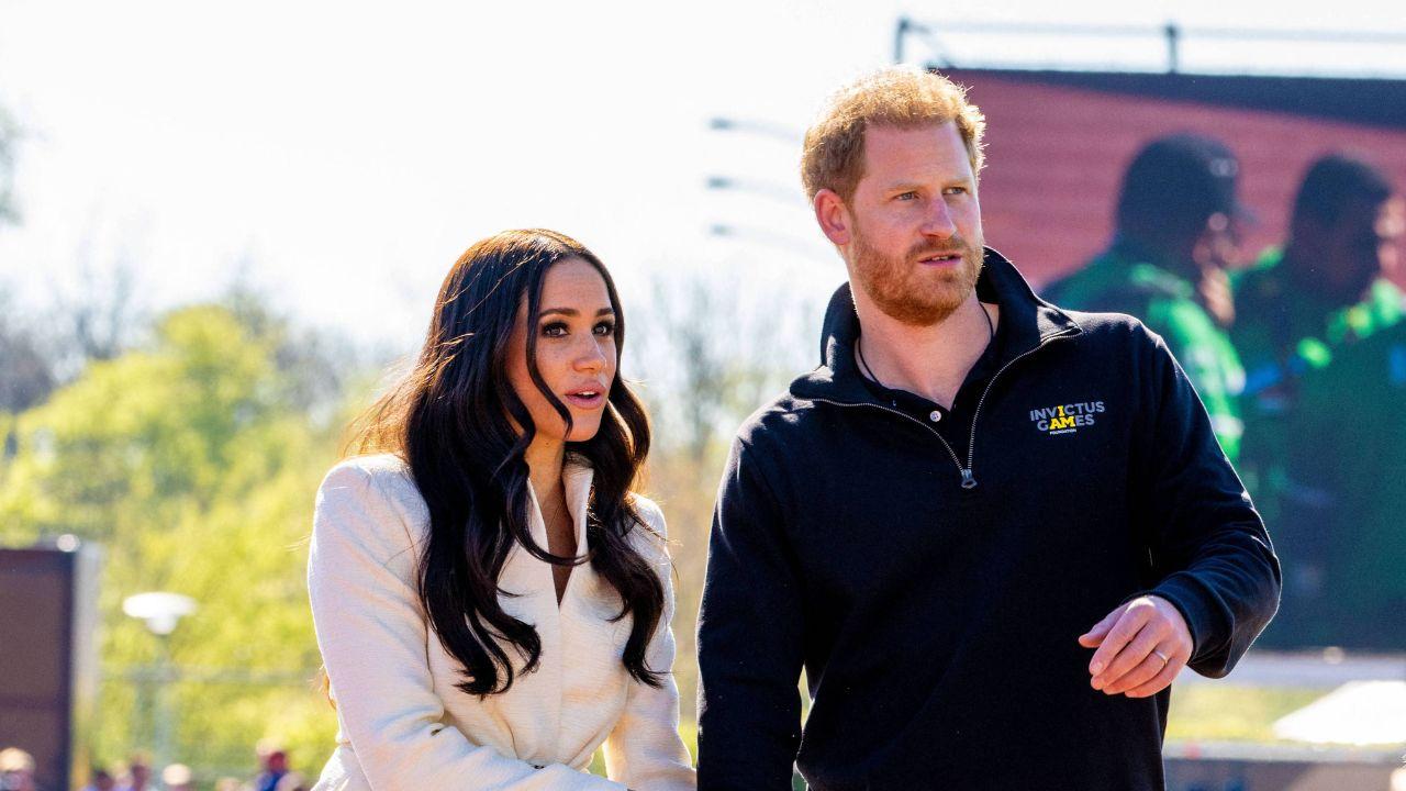 Image of Prince Harry and Meghan Markle's family recently spent time in the U.K.