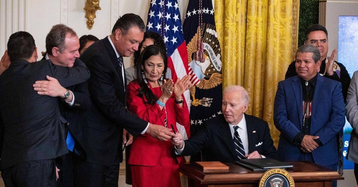 Photo of Alex Padilla and Joe Biden