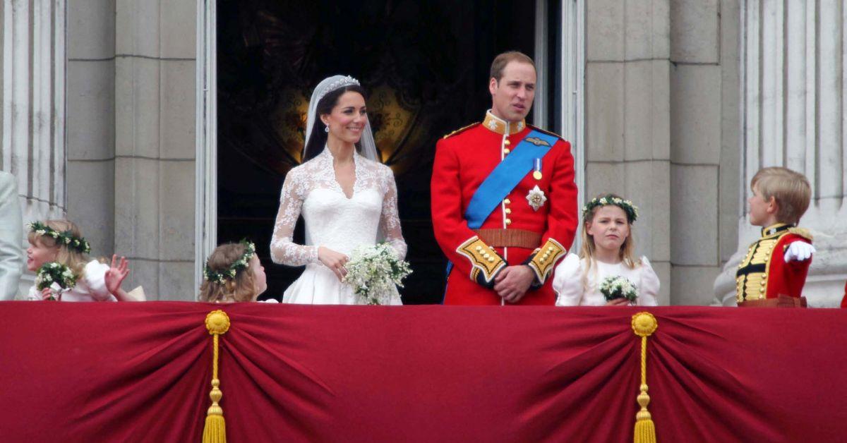 image of Kate Middleton and Prince William married in 2011.