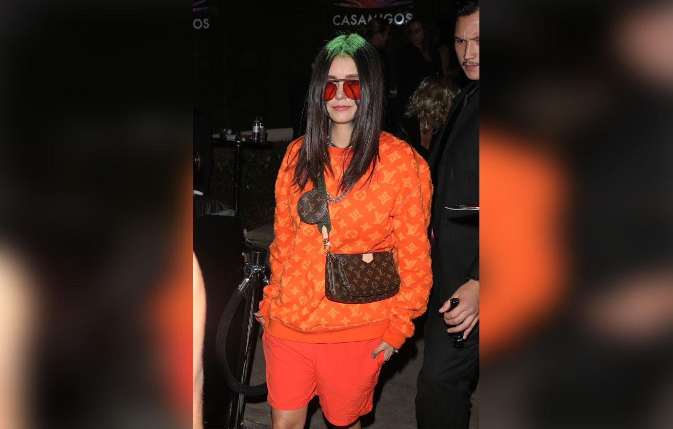 nina dobrev halloween billie eilish