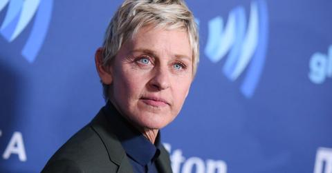 ellen degeneres hair dye post pic