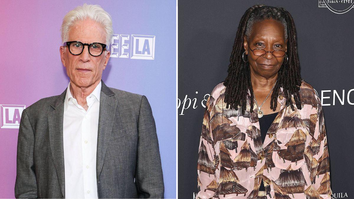 Photo of Ted Danson and Whoopi Goldberg