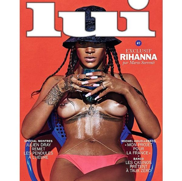 rihanna naked lui