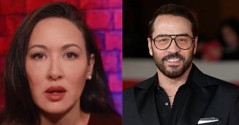 Split image of Kim Iversen and Jeremy Piven.