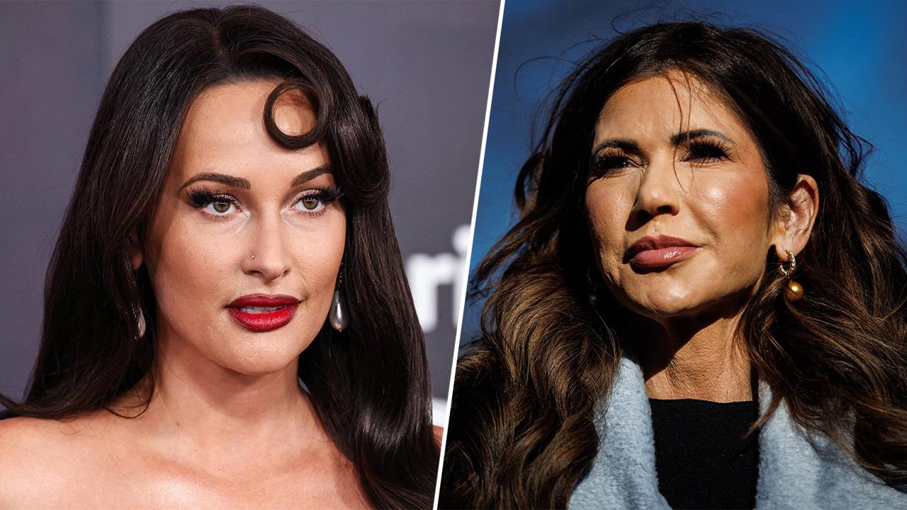 Image of Kacey Musgraves and Kristi Noem