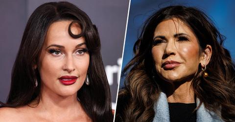 Image of Kacey Musgraves and Kristi Noem