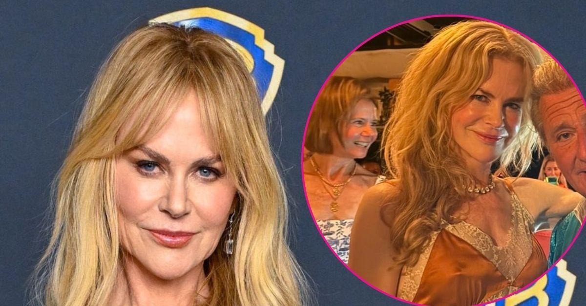 nicole kidman sultry silk dress romance rumors