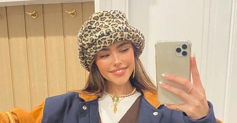 madison beer styles bucket hat varsity jacket shop