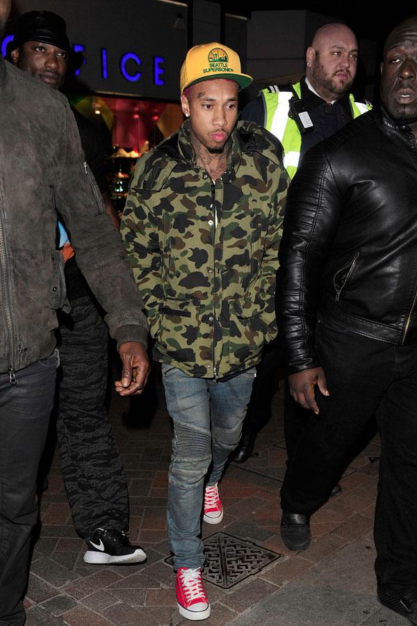 Tyga Cirque london performance4