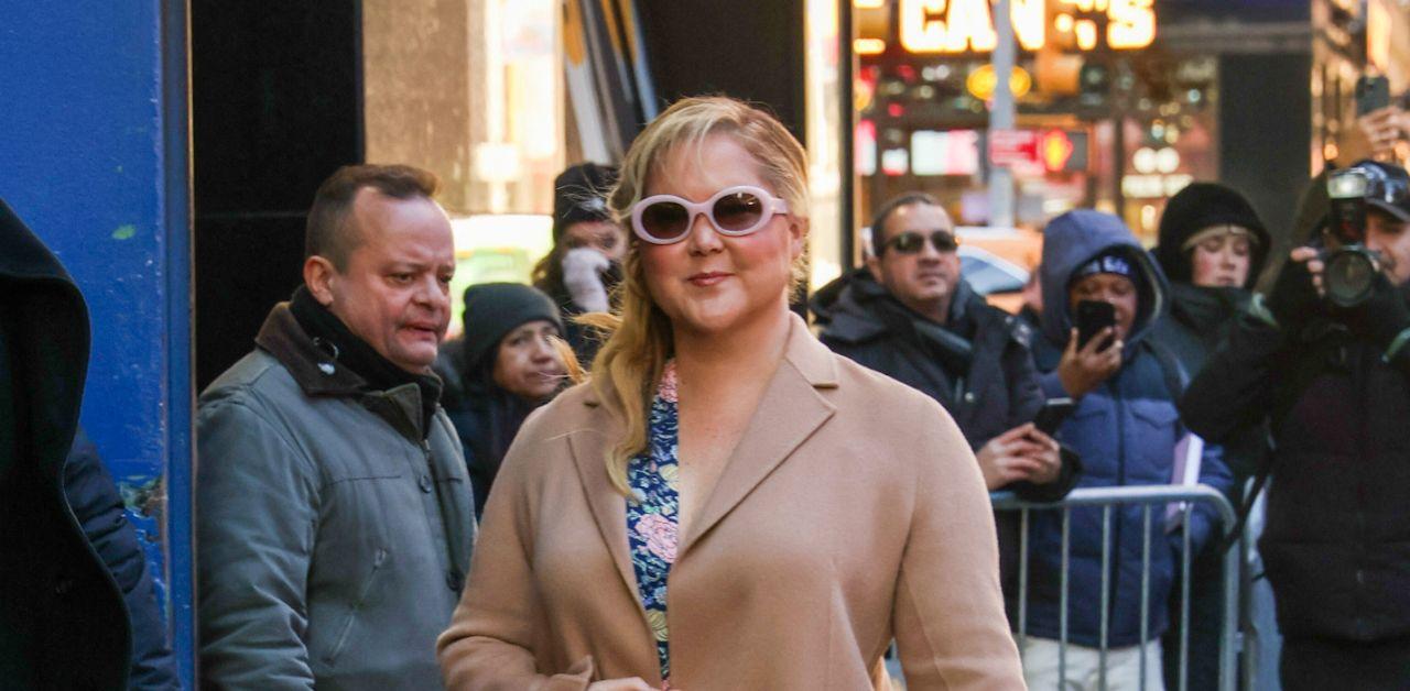 Amy Schumer promotes postpartum care line for new moms