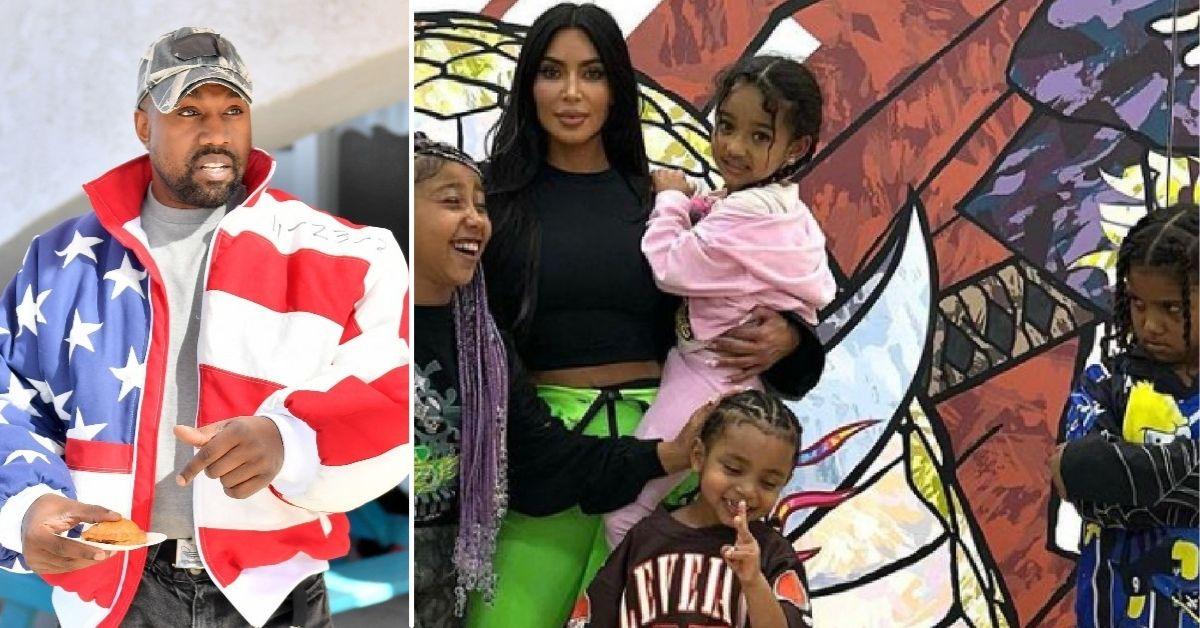 Kim Kardashian Says Kanye West Was Cordial With Kids&rsquo; New &lsquo;Manny&rsquo;