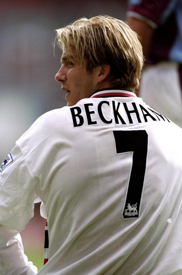 David Beckham of Manchester United