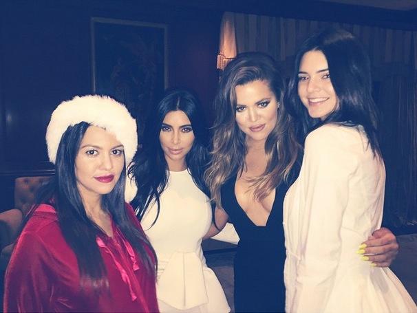 Kardashian christmas party 5