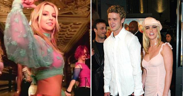 britney spears filmed overprotected music video justin timberlake