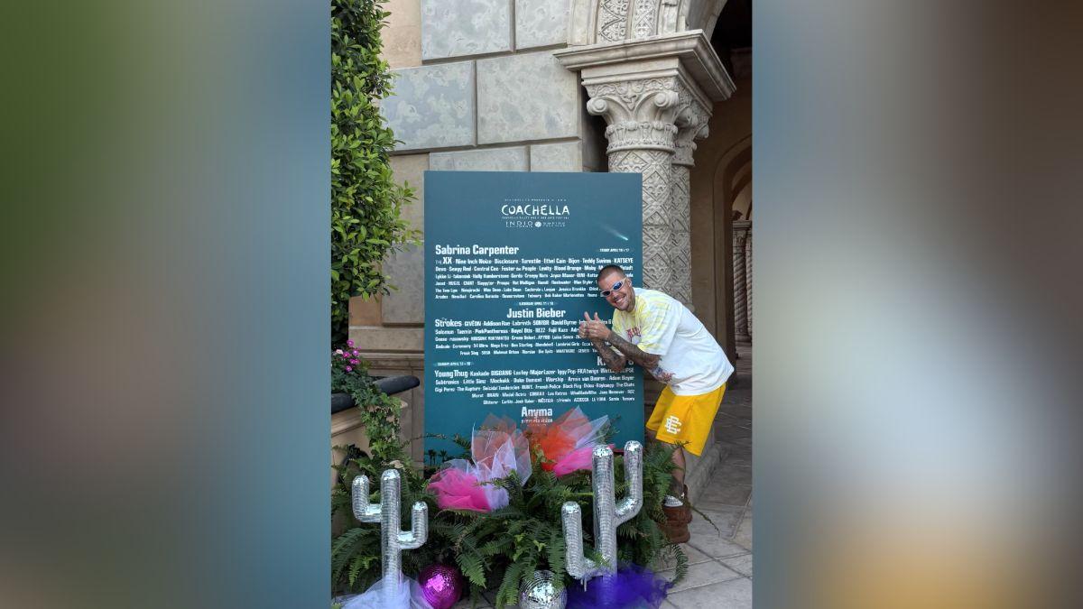 Image of Justin Bieber brought out Big Sean as a special guest at Coachella.