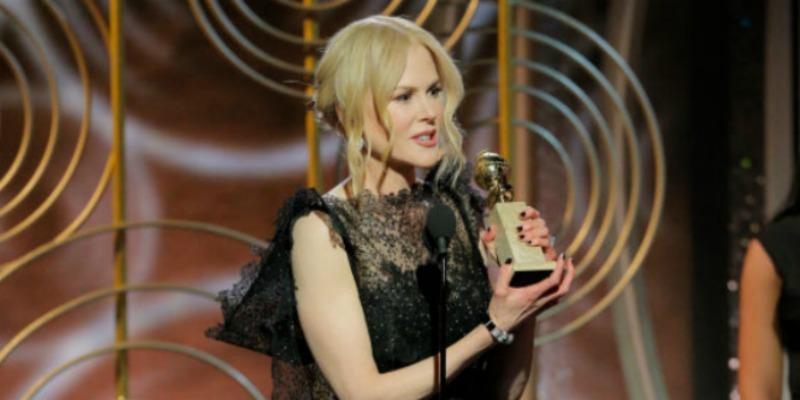 Nicole kidman golden globes speech keith urban pp