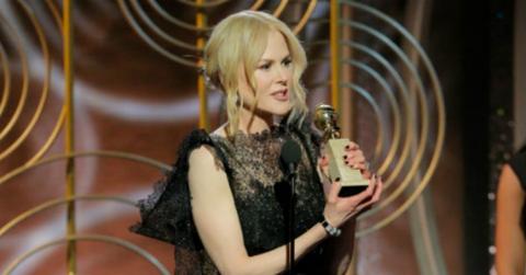 Nicole kidman golden globes speech keith urban pp