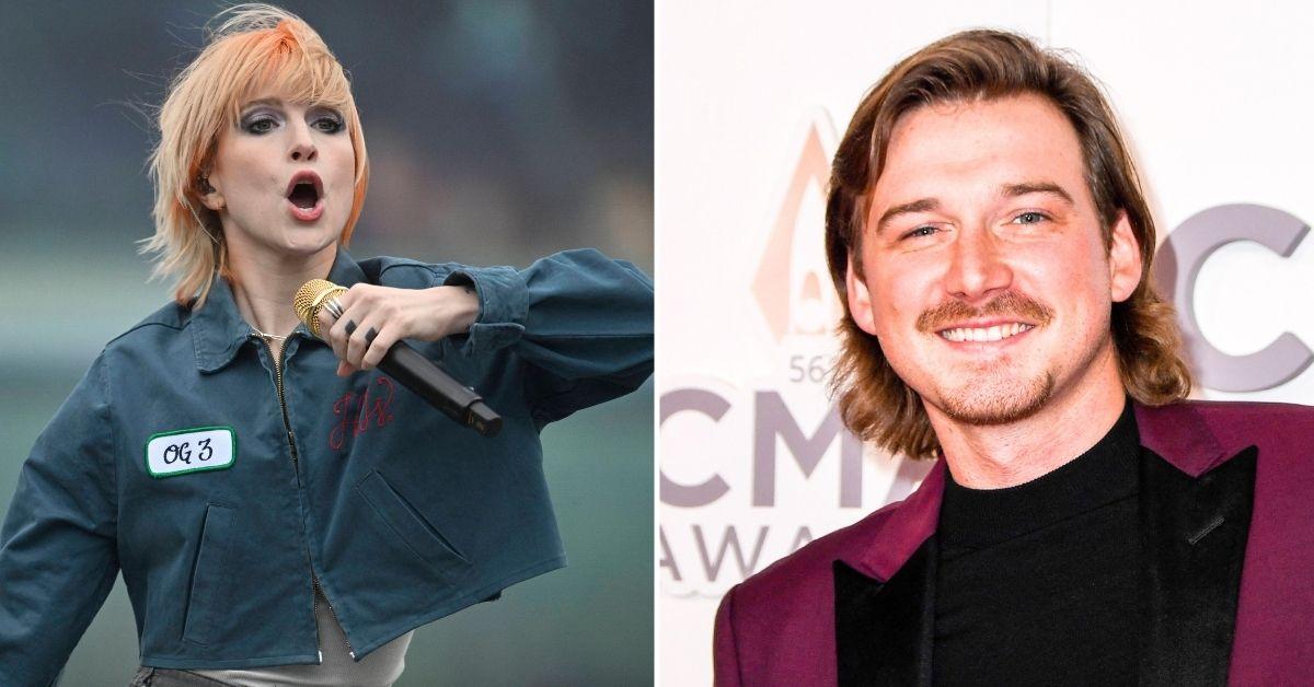 photo of Hayley Williams and Morgan Wallen
