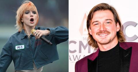 photo of Hayley Williams and Morgan Wallen