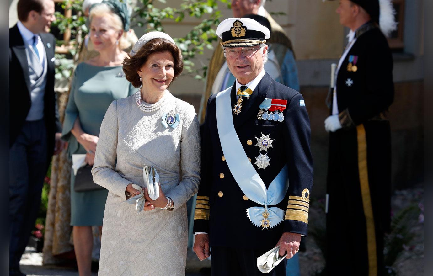 Christening  Of Princess Adrienne Of Sweden