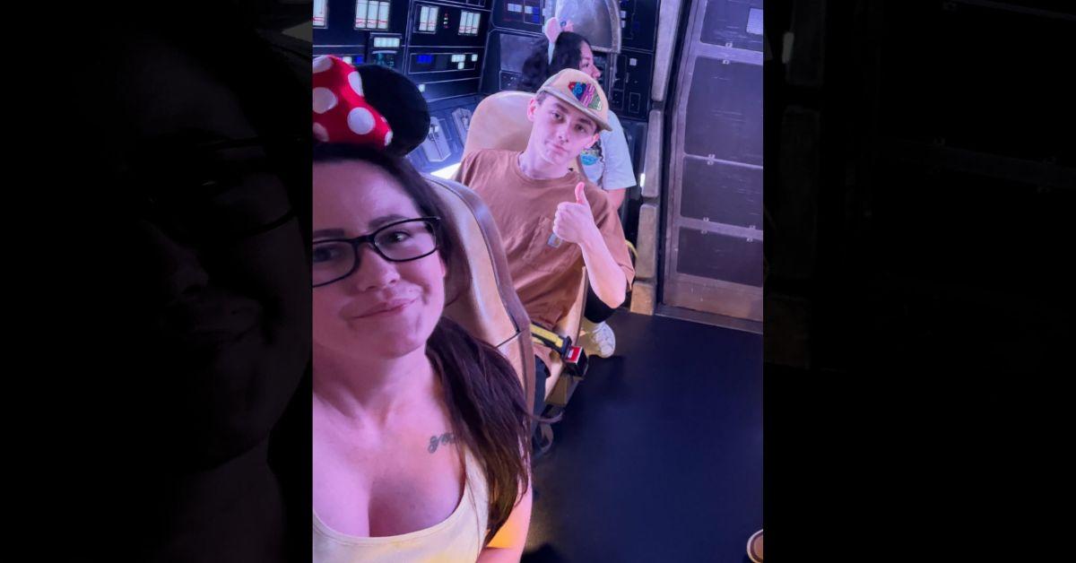 Photo of Jenelle Evans and Jace Evans