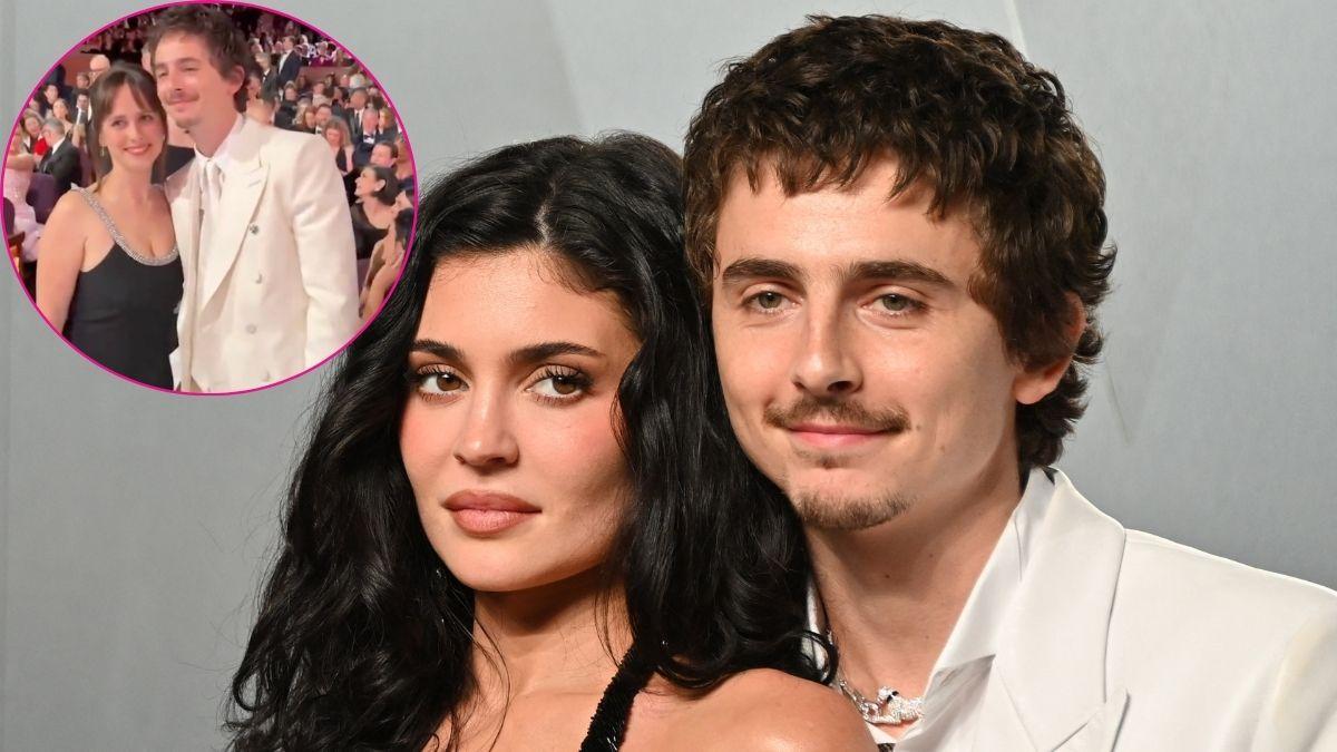 Photo of Timothée Chalamet, Pauline Chalamet and Kylie Jenner