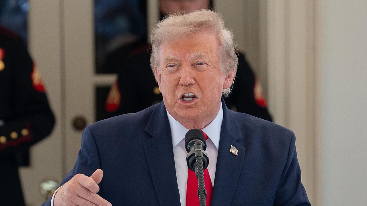 Image of Critics ridiculed Donald Trump after a video went viral of his Freedom 250 Grand Prix race appearance.