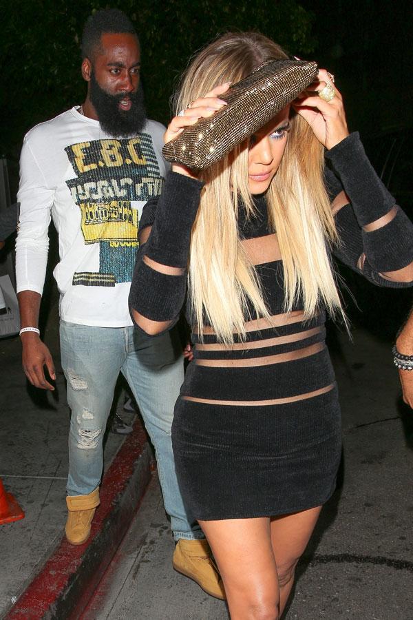 James harden khloe kardashian split