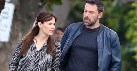 Jennifer garner ben affleck divorce developments
