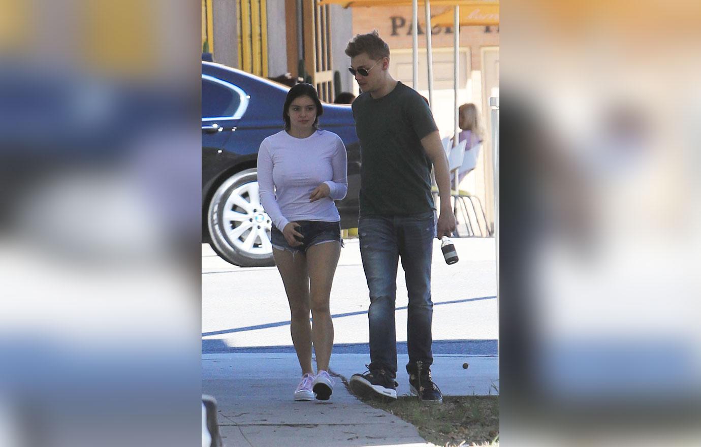 EXCLUSIVE: Ariel Winter and boyfriend Levi Meaden out and about in LA