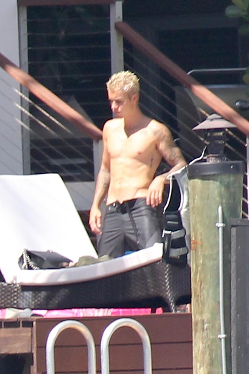 Justin Bieber bonding with his brother Jaxon in company of unidentified woman while in Miami Beach