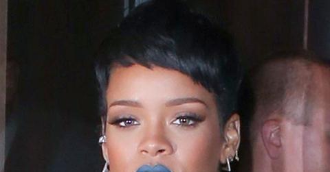 Rihanna Blue Lips