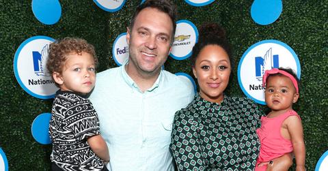 Tamera Mowry Adam Housley Cuddle Aden Ariah