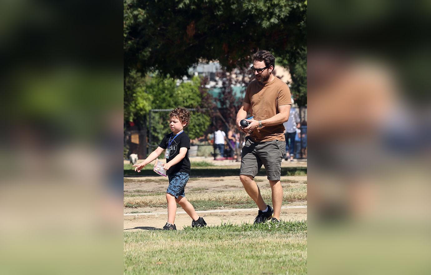 Charlie Day And His 5-Year-Old Son Russell Are Twins