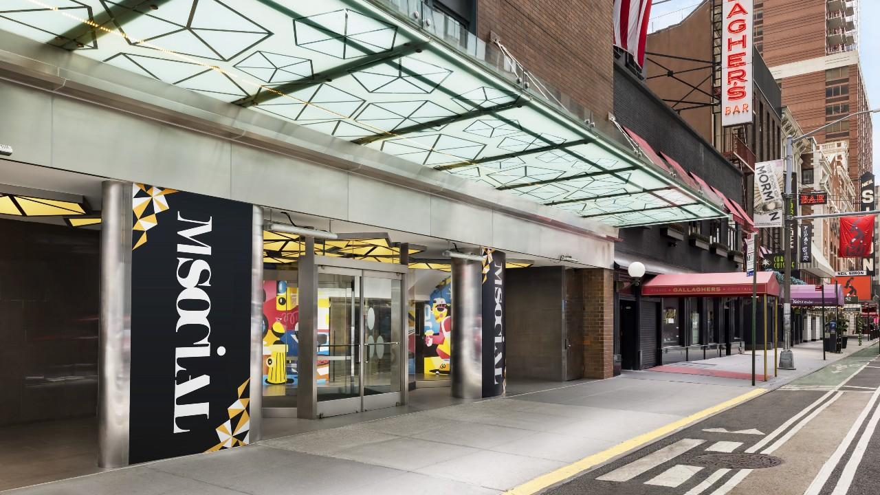 m social hotel new york times square patio