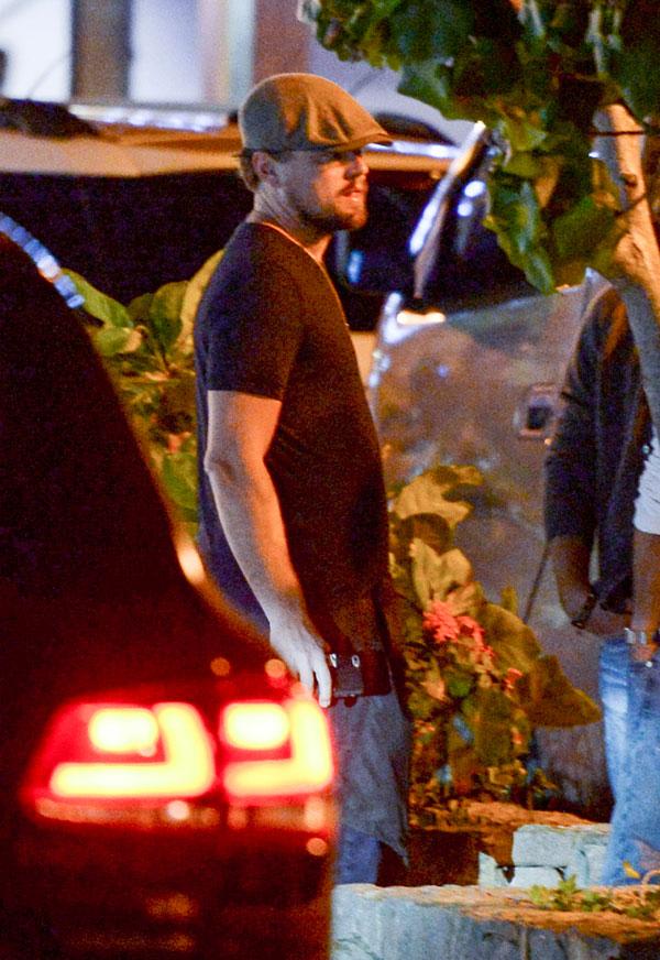 leonardo dicaprio yacht party st barts vacation