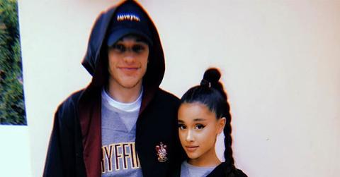 Ariana grande pete davidson engaged take trip to disneyland video