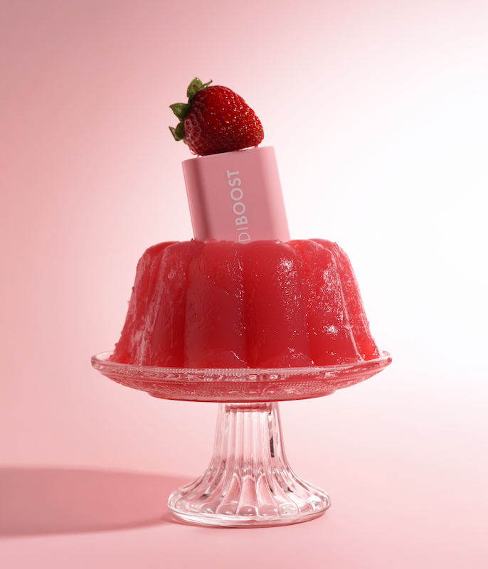 gum grip closed jello strawberry