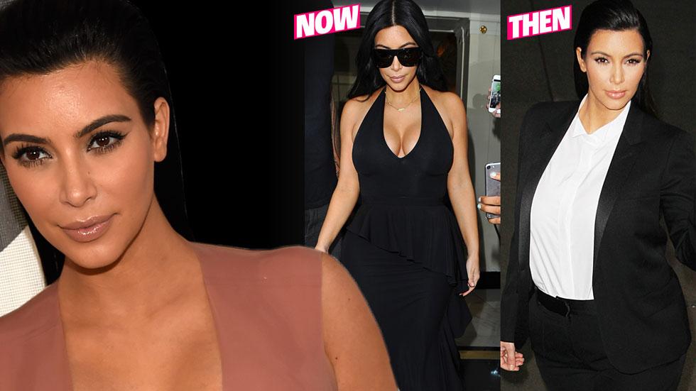 Kim kardashian 3 month comparison