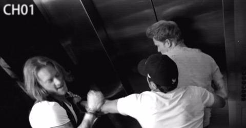 Luke bryan florida georgia line elevator fight