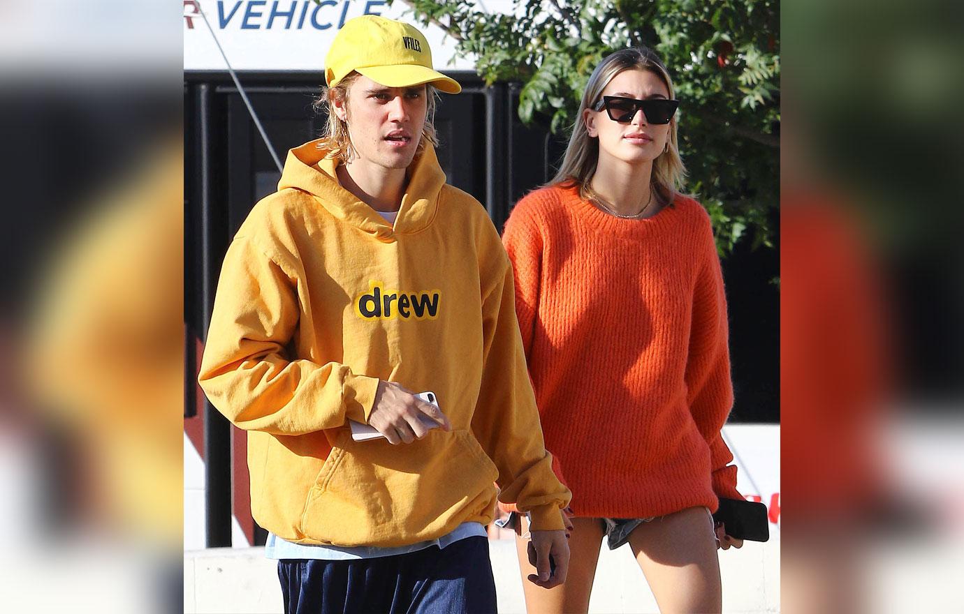 //hailey baldwin worried justin bieber depression selena gomez song