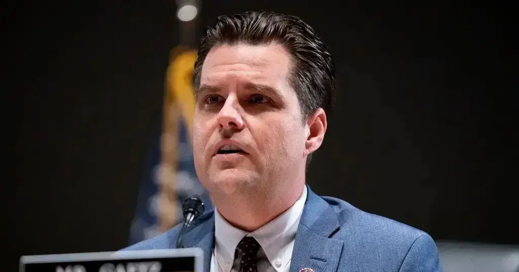 matt gaetz slams ethics report accused prostitution statutory rape