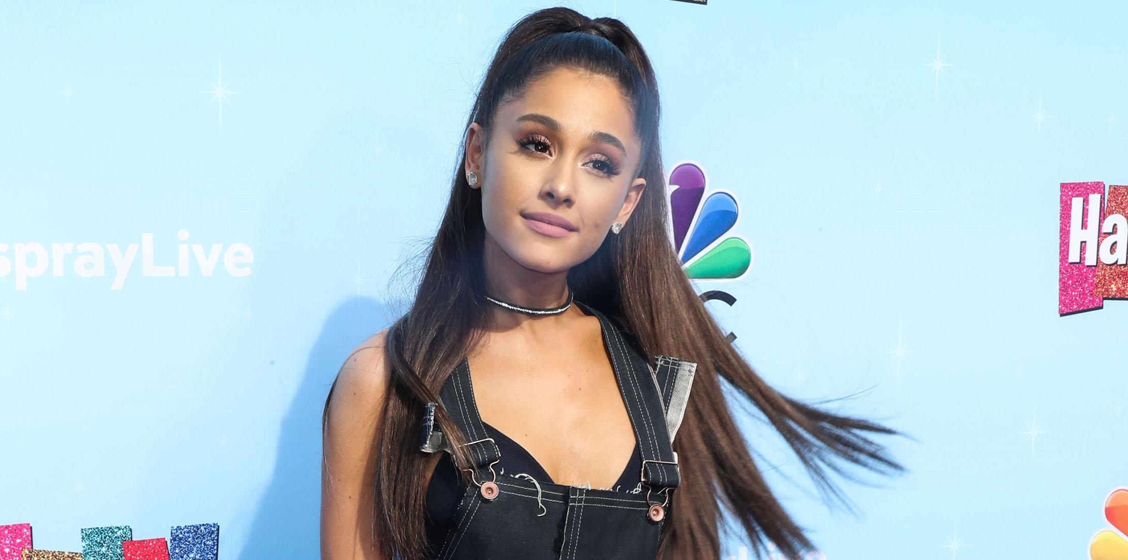 Ariana Grande keeps it cute at the Press Junket For NBC&#8217;s &#8220;Hairspray Live!&#8221;